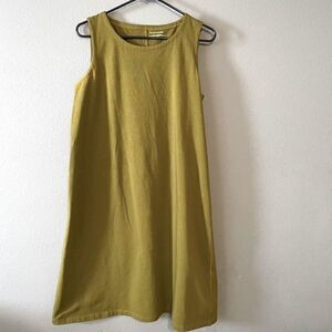Eileen Fisher organic cotton jersey tank dress
